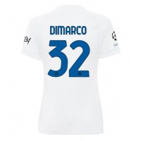 Inter Milan Federico Dimarco #32 Vonkajší Ženy futbalový dres 2023-24 Krátky Rukáv